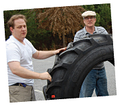 Loading Tractor Tire