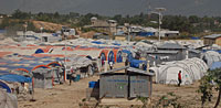 Tent City in Haiti