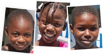 Three Haitian Orphans