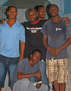 Young Men in Haiti
